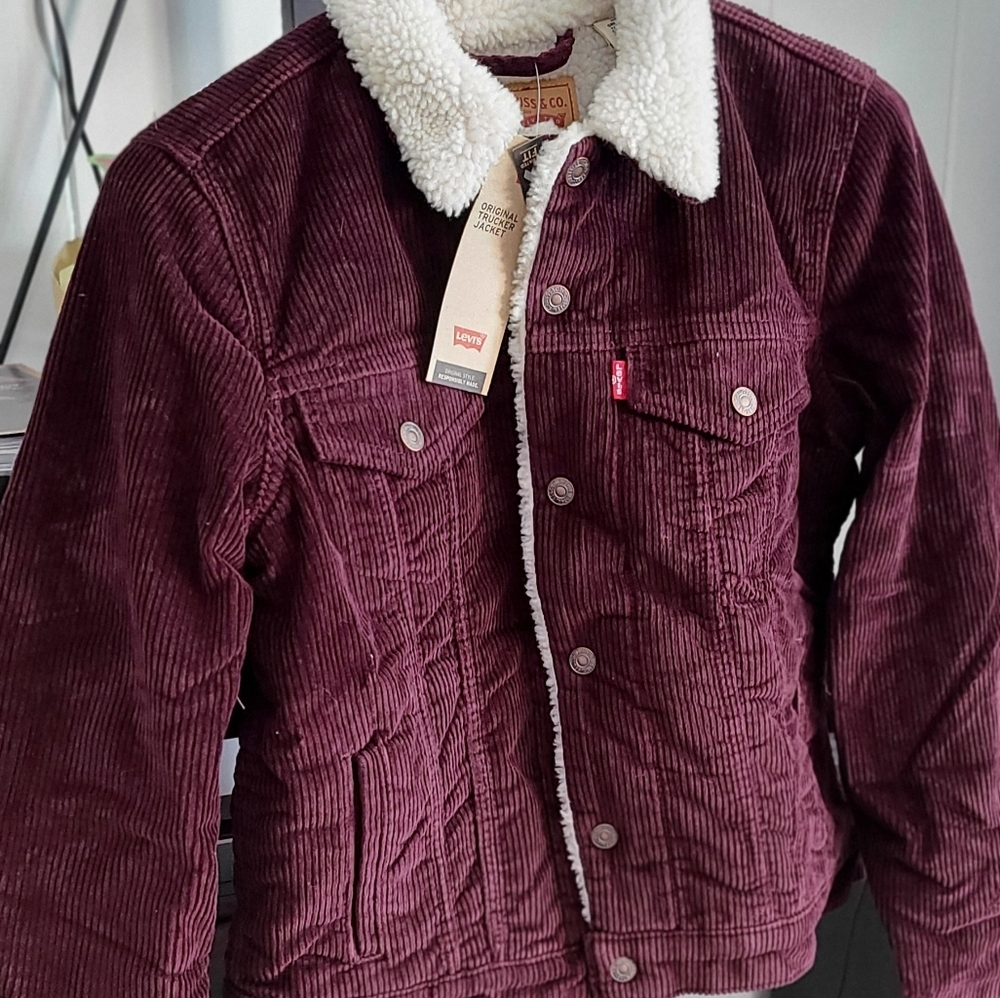 Levi - Womens Sherpa Jacket (Medium)